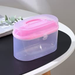 Органайзер для хранения со вставкой, пластик, 15×7.5×10 см, МИКС