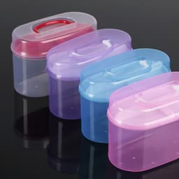 Органайзер для хранения со вставкой, пластик, 15×7.5×10 см, МИКС