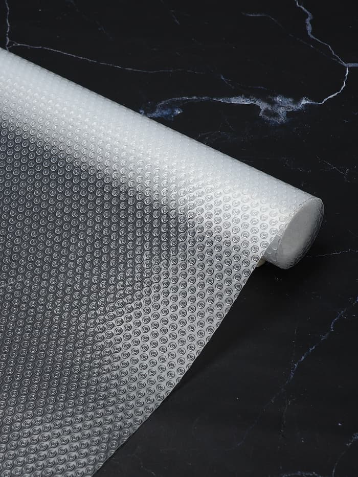 Коврик противоскользящий Доляна «Круги», 30×150 см, прозрачный