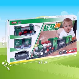 Железная дорога «Классик», со световыми, звуковыми и дымовыми эффектами, протяжённость пути 2.88 м