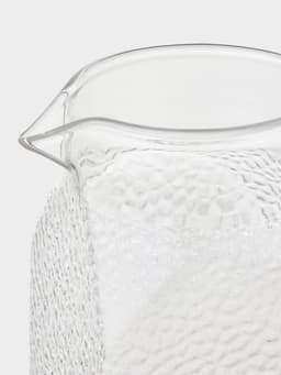 Кувшин для воды Magistro «Сара», 1.3 л, 16.9×19.5 см, с металлической крышкой, стекло, прозрачный