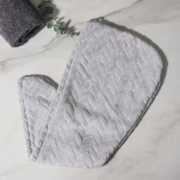 Чалма для сушки волос Доляна, микрофибра, с пуговкой, серая