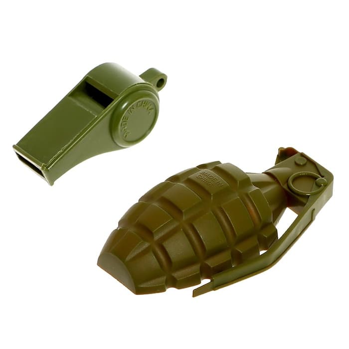 Набор военного «Застава», 7 предметов, звуковые эффекты