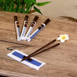 Палочки китайские «Сирень», 5 пар, 25×10×2 см, кокос, МИКС