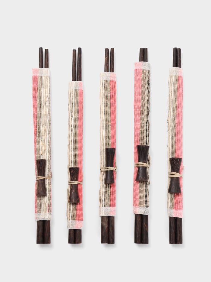 Палочки китайские «Сирень», 5 пар, 25×10×2 см, кокос, МИКС