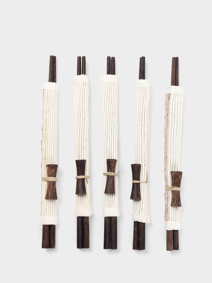 Палочки китайские «Сирень», 5 пар, 25×10×2 см, кокос, МИКС