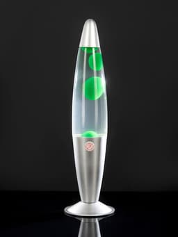 Лава - лампа RISALUX «Ракета», Е14-R39, 30 Вт, 220 В, серебристая, 11×11×41 см