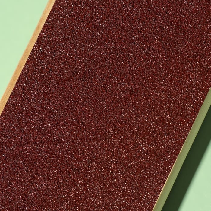 Пилка для пяток, с подвесом, наждачная, двусторонняя, 25 см, деревянная