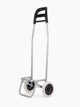 Сумка-тележка хозяйственная на шнуре, 35×20×96 см, чёрная