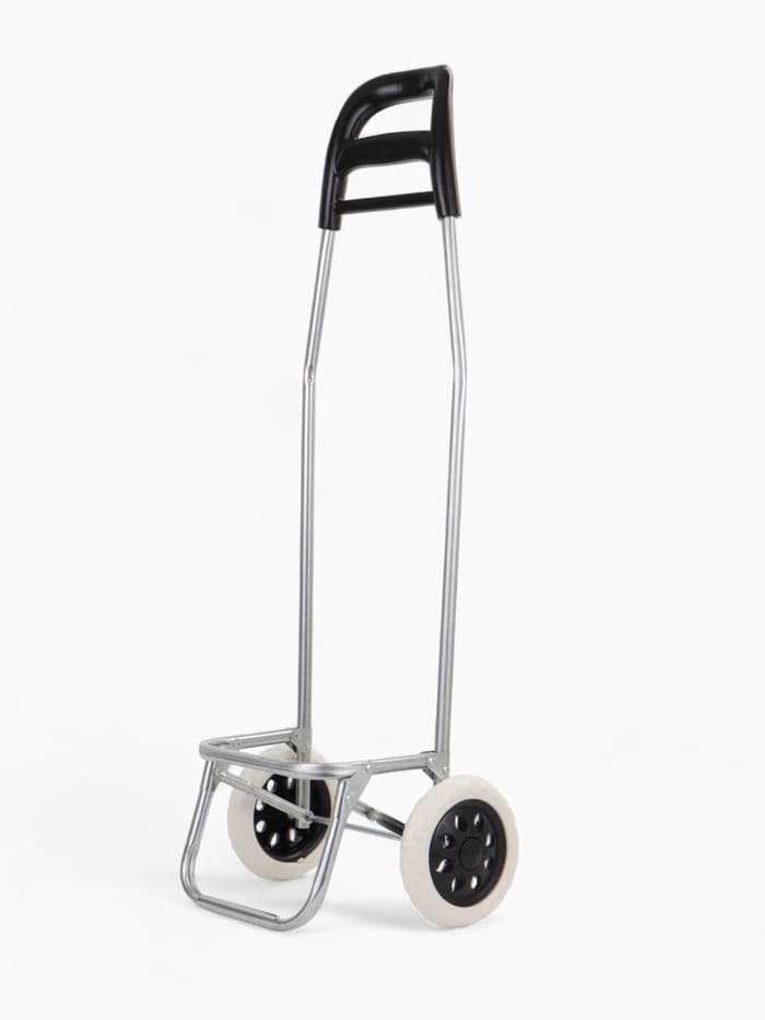 Сумка-тележка хозяйственная на шнуре, 35×20×96 см, коричневая