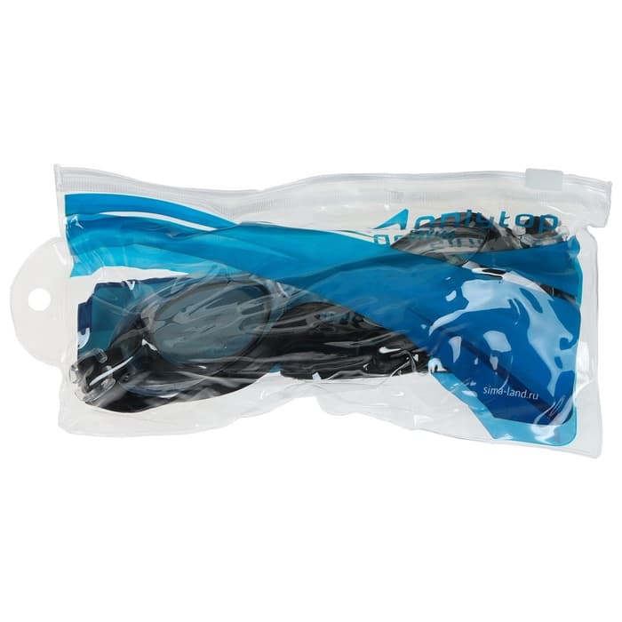 Очки для плавания ONLYTOP, беруши, цвет МИКС