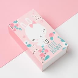 Носки для девочки «Крошка Я. Зайка», набор 4 пары, бело-розовые, размер 8-10 см (6-9 мес.)