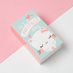 Носки для девочки «Крошка Я. Котик», набор 4 пары, бело-розовые, размер 10-12 см (9-12 мес.)