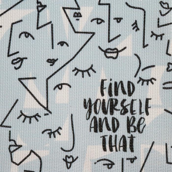 Салфетка на стол «Find yourself»
