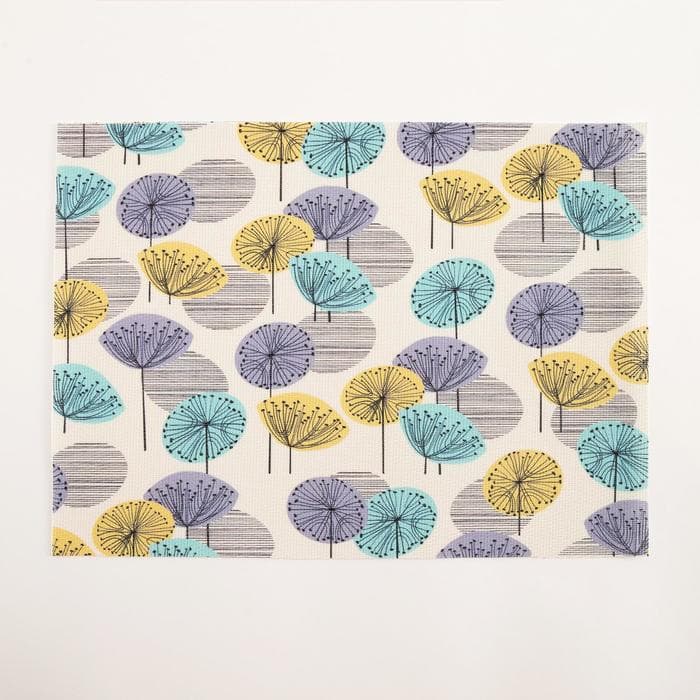 Салфетка сервировочная на стол «Одуванчики», 40×29 см