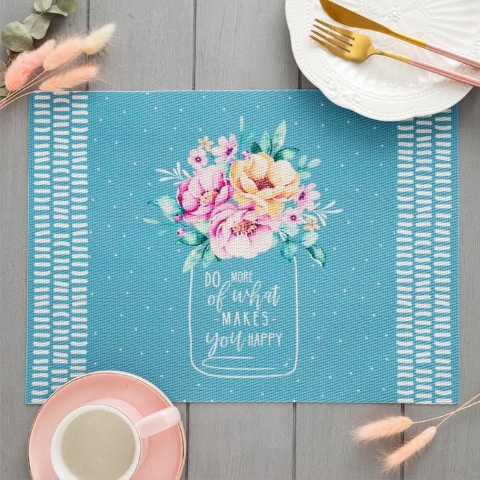 Салфетка на стол Happy, ПВХ, 40×29 см