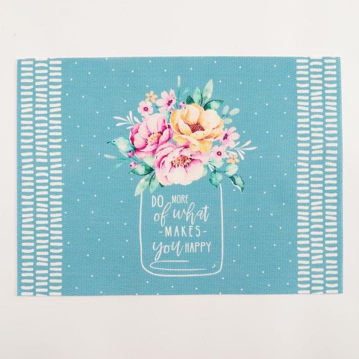 Салфетка на стол Happy, ПВХ, 40×29 см