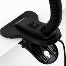 Лампа настольная Е27, с выкл. на зажиме (220 В) красная (108 В) RISALUX