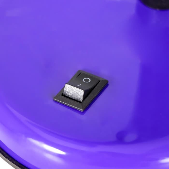 Лампа настольная RISALUX, Е27, с выключателем, 220 В, фиолетовая