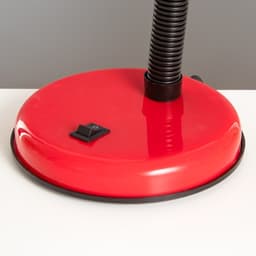 Лампа настольная Е27, с выкл. (220 В) красная (203 В) RISALUX