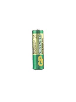 Батарейка солевая GP Greencell Extra Heavy Duty, AA, R6-2BL, 1.5 В, блистер, 2 шт.
