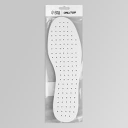 Стельки для обуви, универсальные, дышащие, р-р RU до 46 (р-р Пр-ля до 46), 29 см, пара, белые