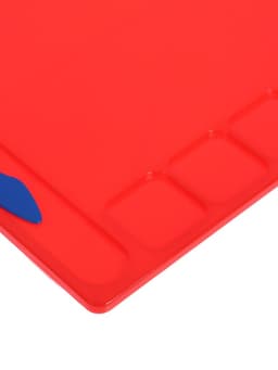 Доска для лепки Calligrata, А4, +2 стека, отделения для пластилина, 2.2 мм, пластик, с бортиком, МИКС