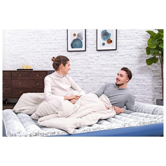 Матрас надувной Queen, 203×152×30 см, со встроенным электронасосом, 67836 Bestway