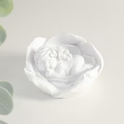 Фигурка «Ангелочек спящий в цветке», 3.5×5.5×5.5 см, МИКС