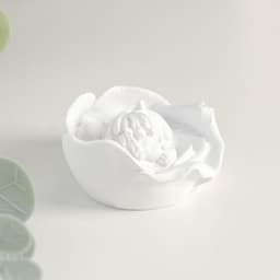 Фигурка «Ангелочек спящий в цветке», 3.5×5.5×5.5 см, МИКС