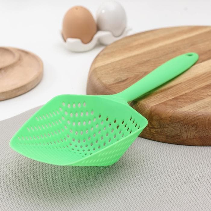 Шумовка «Идеал», пластик, 33 см, МИКС