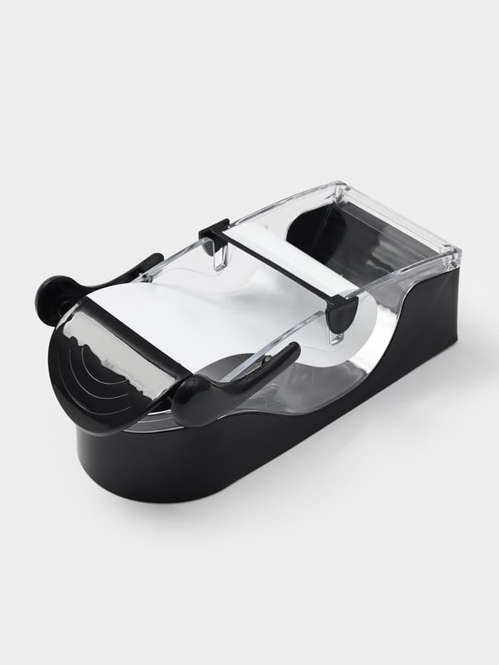 Машинка для суши и роллов Доляна Perfect Roll Sushi, 19×8×7 см, пластик, чёрный, белый