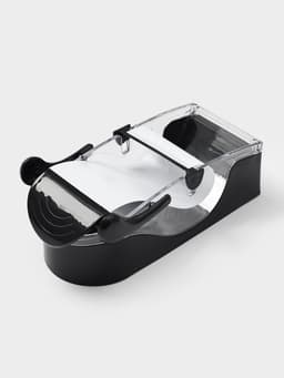 Машинка для суши и роллов Доляна Perfect Roll Sushi, 19×8×7 см, пластик, чёрный, белый