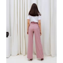 Брюки женские прямые MIST: Pants, размер 42, розовые