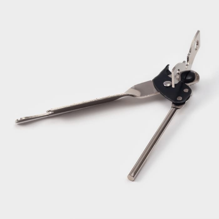 Нож консервный Доляна «Эконом», 17 см, нержавеющая сталь, серебристый