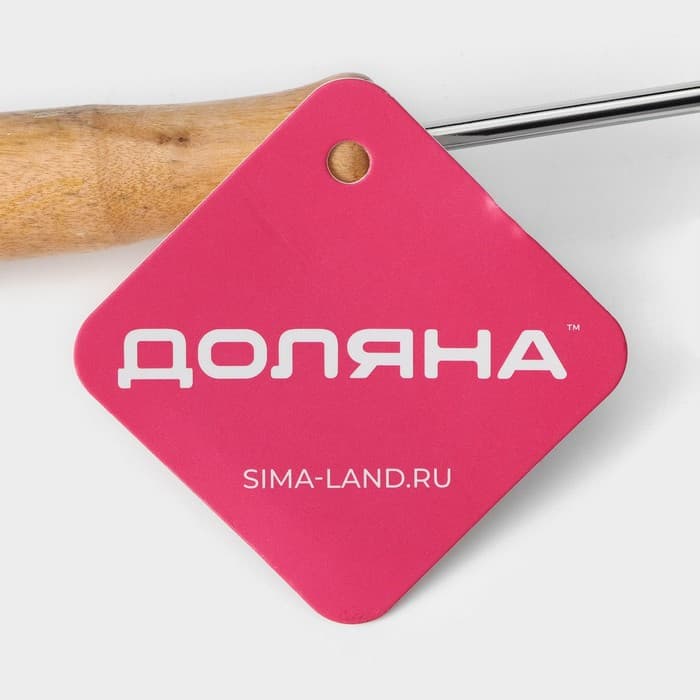 Толкушка Доляна «Деревенька. Цветочек», 23×7 см