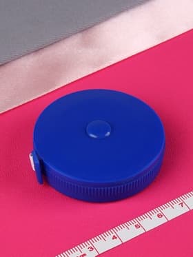 Сантиметровая лента-рулетка портновская, 150 см (см/дюймы), цвет МИКС, цена за 1 штуку