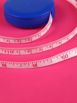 Сантиметровая лента-рулетка портновская, 150 см (см/дюймы), цвет МИКС, цена за 1 штуку