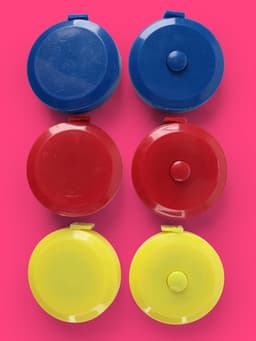 Сантиметровая лента-рулетка портновская, 150 см (см/дюймы), цвет МИКС, цена за 1 штуку