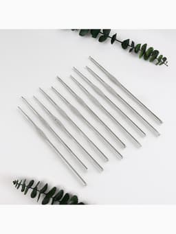 Набор крючков для вязания, d=1-1.9 мм, 12 см, 10 шт.