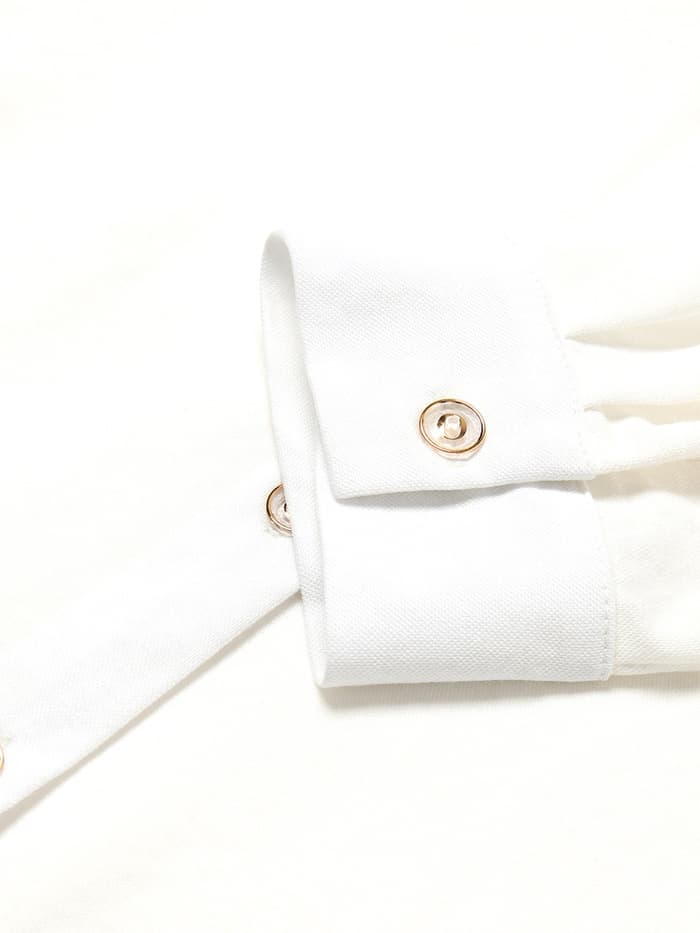 Костюм женский (рубашка, шорты) MINAKU, белый, размер 48