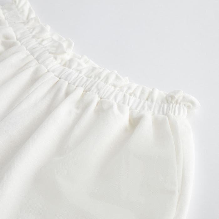 Костюм женский (рубашка, шорты) MINAKU, белый, размер 50