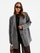 Пиджак женский MIST, one size, серый