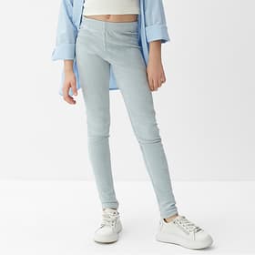 Легинсы для девочки MINAKU: Casual Collection KIDS, голубые, рост 98 см