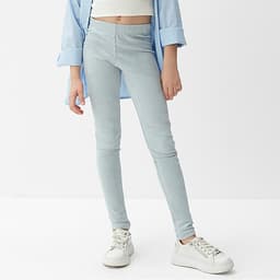 Легинсы для девочки MINAKU: Casual Collection KIDS, голубые, рост 98 см