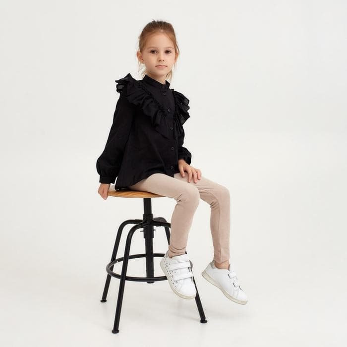 Легинсы для девочки MINAKU: Casual Collection KIDS, розовые, рост 104 см