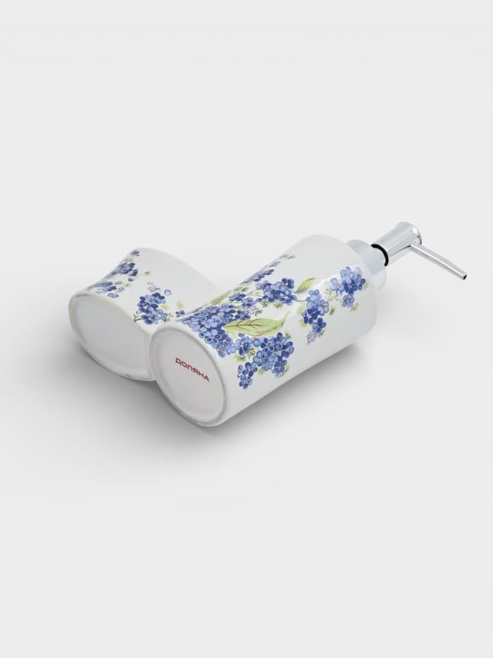 Дозатор для моющего средства с подставкой для губки Доляна «Лоза», 250 мл