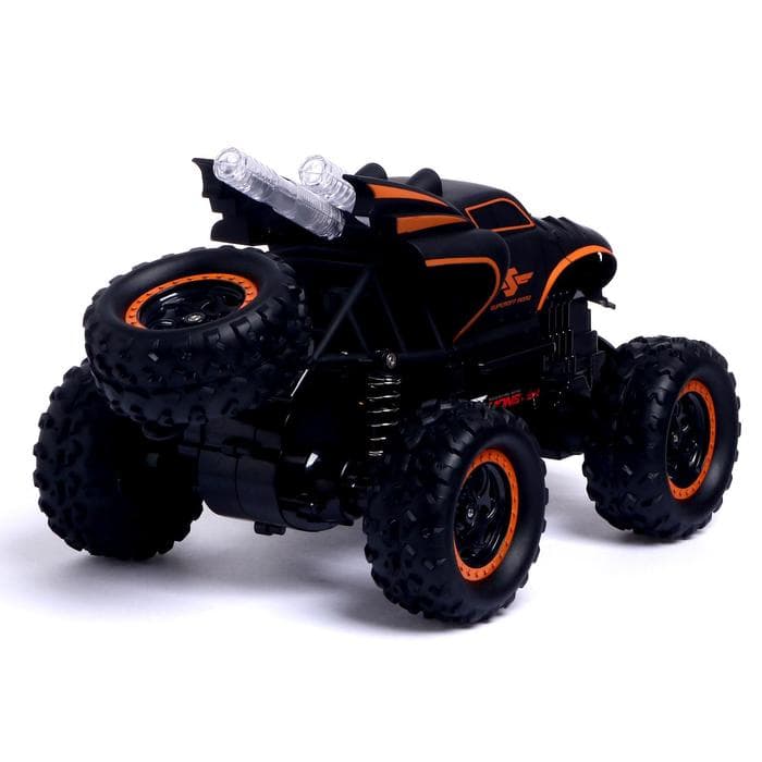 Джип «Герой», радиоуправляемый, масштаб 1:12, задний привод, работает от аккумулятора, цвет МИКС