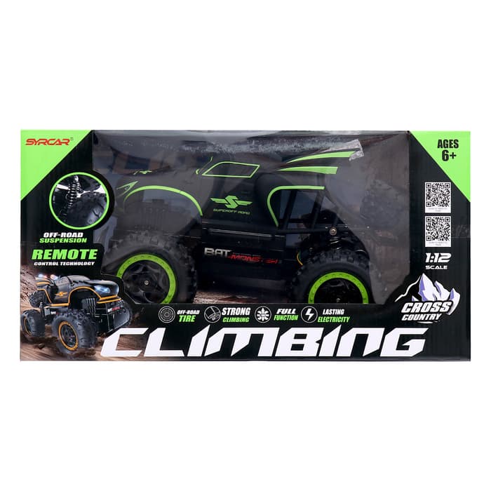 Джип «Герой», радиоуправляемый, масштаб 1:12, задний привод, работает от аккумулятора, цвет МИКС