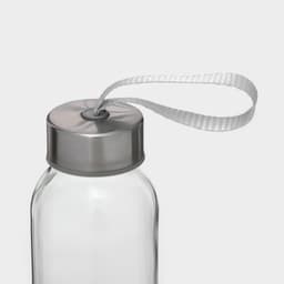 Бутылка для воды H=2O, 300 мл, h=17 см, стекло, прозрачная